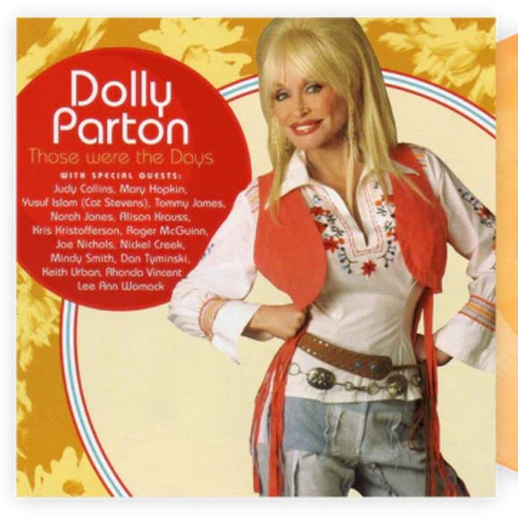 Dolly Parton Those Were The Days LP ~ Exclusive 180g Colored Vinyl ~ Brand New! - Picture 2 of 3